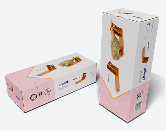 Jamonero Rioja EKO lacado nogal