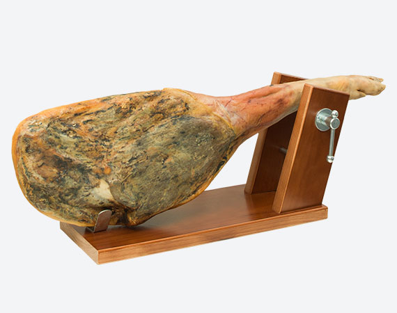 Jamonero Rioja EKO lacado nogal