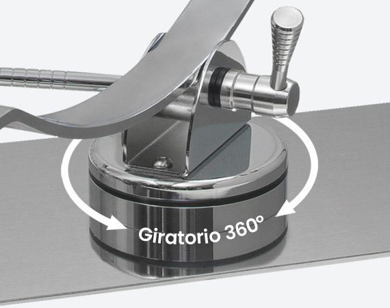 Jamonero Córdoba Plus Base Acero Inox